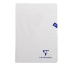 Mimesys cahier piqué A4 120 pages petits carreaux + marge couverture polypropylène Couleur aléatoire - Assortis