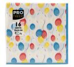 Paquet de 16 serviettes ouate 2 plis - 33x33 cm