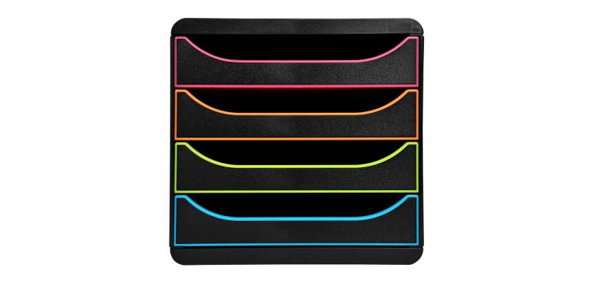 BIG-BOX Black Office white/harlequin/whi