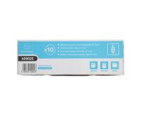 Bobine pour tickets de carte bancaire 60x47mm - 25m - 1 pli thermique 55g/m2. - Blanc