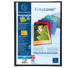 Protège-documents polypropylène semi rigide Kreacover® Opaque 60 pochettes - 120 vues - A4