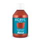 Darwi Flacon de 250 ml de Peinture Acrylique Universelle Métallique - Cuivre