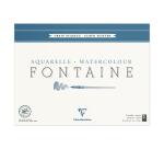 Fontaine bloc collé 4 côtés 15F 36x48cm 300g grain nuageux