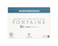 Fontaine bloc collé 4 côtés 15F 36x48cm 300g grain nuageux