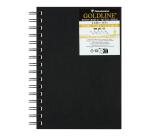 Goldline carnet spiralé 40F A5 140g portrait - Ivoire