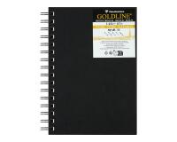 Goldline carnet spiralé 40F A5 140g portrait - Ivoire