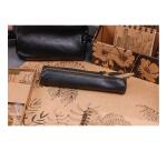 Le cerisier blanc, Trousse slim en cuir 4x2,5x19,5 cm