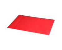 Sous-main, en similicuir, coquelicot