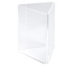 Porte-visuel tryptique A5 - Cristal