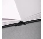 Goldline carnet cousu collé 64F A4 140g F - Blanc