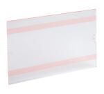 Porte-visuel mural horizontal A4 - Cristal