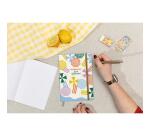 Dolce Amore, DaytoDay journal A5 14,8x21 cm, 192 pages, dot, pochette à soufflet au dos, marquepage, fermeture élastique, ass.