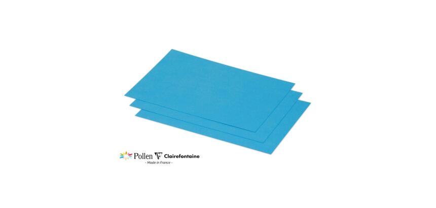 Paquet de 25 cartes simples Pollen 158x222mm 210g/m²