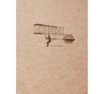 Flying Spirit carnet cousu 60F 16x21cm 90g - Kraft brun