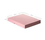 Caja de almacenamiento PureBox Pastel de Exacompta A4 24 x 32 x 4 cm de alto