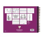 COLORIAGE, Bloc de 20 feuilles 250g/m2 au format 32x24cm - Egypte 2