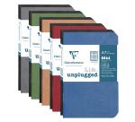 Set de 2 carnets piqûre Age Bag 7,5x12cm 48 pages petits carreaux Couleurs assortis - Assortis