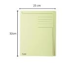 Chemise rigide à bord décalé Forever® 280g/m2 avec impression - 24x32cm