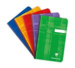 Carnet brochure dos toilé 11x17 cm 192 pages uni - Assortis