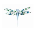 ORIGAMI, Pochette de 60 feuilles 70g/m2 au format 15x15cm - Végétal chic - Multicolore