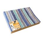Barquette de 400 sets de table papier gaufré recyclé 80g/m2, Cabanon - Format 30x40cm - Cabanon