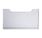 Panel de cubierta de distribuidor folletos de pared - A4 horizontal - 0 ,6 x 32,7 x 18,8 cm - 6x327x188 mm