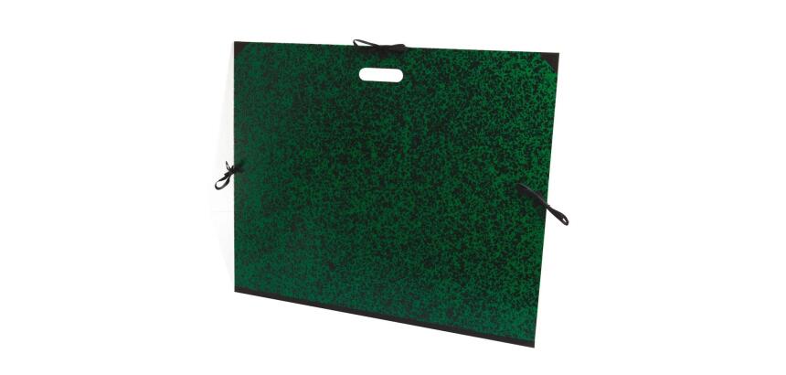 Carton à dessin Annonay poignée 59x72cm - Vert