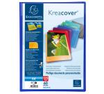 Protège-documents polypropylène semi rigide Kreacover® Opaque 60 pochettes - 120 vues - A4