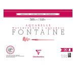 Fontaine bloc collé 4 côtés 20F 23x31cm 300g grain fin