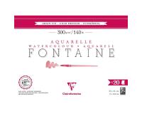 Fontaine bloc collé 4 côtés 20F 23x31cm 300g grain fin