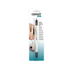 Cernit outil avec boules métal 1mm/0,5mm - Acier