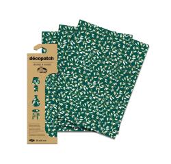 Pochette 3 Feuilles Foil Ref 938 - Vert
