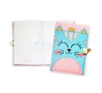 Journal intime fourrure, Chat - Bleu