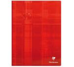 Cahier brochure dos toilé 24x32 cm 288 pages grands carreaux - Assortis