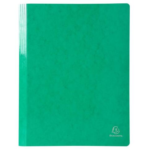 Subcarpeta con fástener A4 Iderama® Exacompta 355 g/m2 capacidad 200 hojas verde oscuro