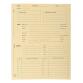 Pack of 25 printed pressboard folders Procedure 25x32cm