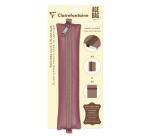 Trousse Clairefontaine Age Bag cuir 20 x 4,5 cm