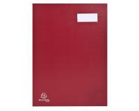 Unterschriftenmappe Direktion, 18 Fächer, 24x32cm - Bordeauxrot