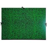 Carton à dessin Annonay avec rubans 50 x 72 cm - Pour format raisin - Vert