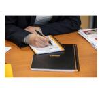 Meetingbook Rhodiactive 90g reliure intégrale A5+ 160 pages microperforé non perforé - Noir
