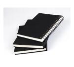 Goldline carnet spiralé 50F A5 140g portrait - Blanc