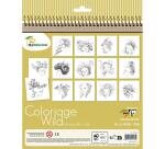 Carnet de coloriage Wild 7 - Or