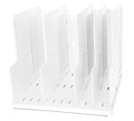 Classificatore verticale Modulo Top a 5 Divisori Skandi - Bianco