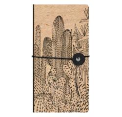 Le Cerisier Blanc, Schmales Notizheft 9x18 cm, 40 Blatt, blanko, sortiert