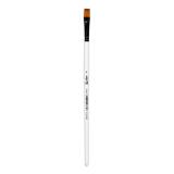 Darwi For You pinceau plat 9,50 mm taille 8 - Blanc