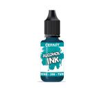 Cernit encre à l'alcool 20 ml bleu Turquoise - Bleu turquoise