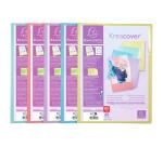 Carpeta de funda Kreacover® Chromaline Pastel semirígido 5/10e - (Vistas: 80 Fundas: 40) - 24x32 cm para A4 - Colores surtidos