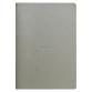 Rhodiarama piqûre textile A5 64p dot papier ivoire 90g - Argent