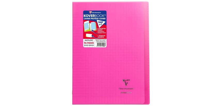 Koverbook Stapled Polypro Notebook Seyes A4