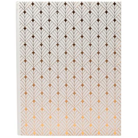 Libros de firmas NEO DECO 27x22 cm - 100 páginas lisas - Blanco